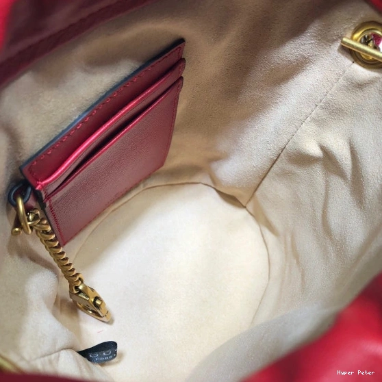 Hyperpeter mini GUCCI bag bucket GG Marmont 0711